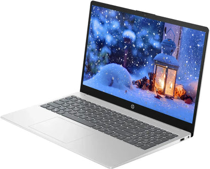 HP 15.6" Touchscreen Business & Student Laptop Computer, 32GB RAM 1TB SSD, 10-Cores Intel Core i5, Windows 11 Pro Laptop with Microsoft Office Lifetime Suite, PLUSERA Earphones, Silver